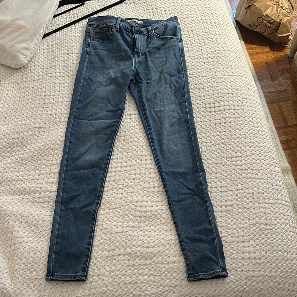Levi's Blue Skinny Jeans Classic Denim Style